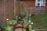 Sensory garden installed at childrens nursery and planted out to allow children to learn more about sight, sound, feel and smell 