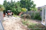 Before: This garden was over grown with a mass of old concrete installed 