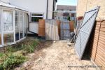 Before: This garden was over grown with a mass of old concrete installed 