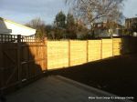 New treated decorative fence panels supplied and installed