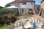 Before: This garden was over grown with a mass of old concrete installed 